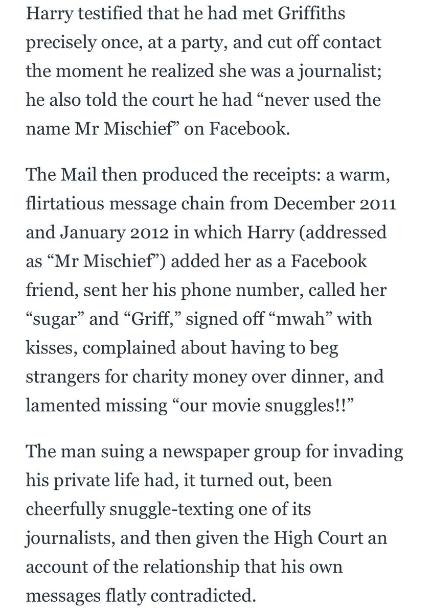 sage1411's tweet photo. Harry should be charged with perjury. https://t.co/KnY2zFWsNa
