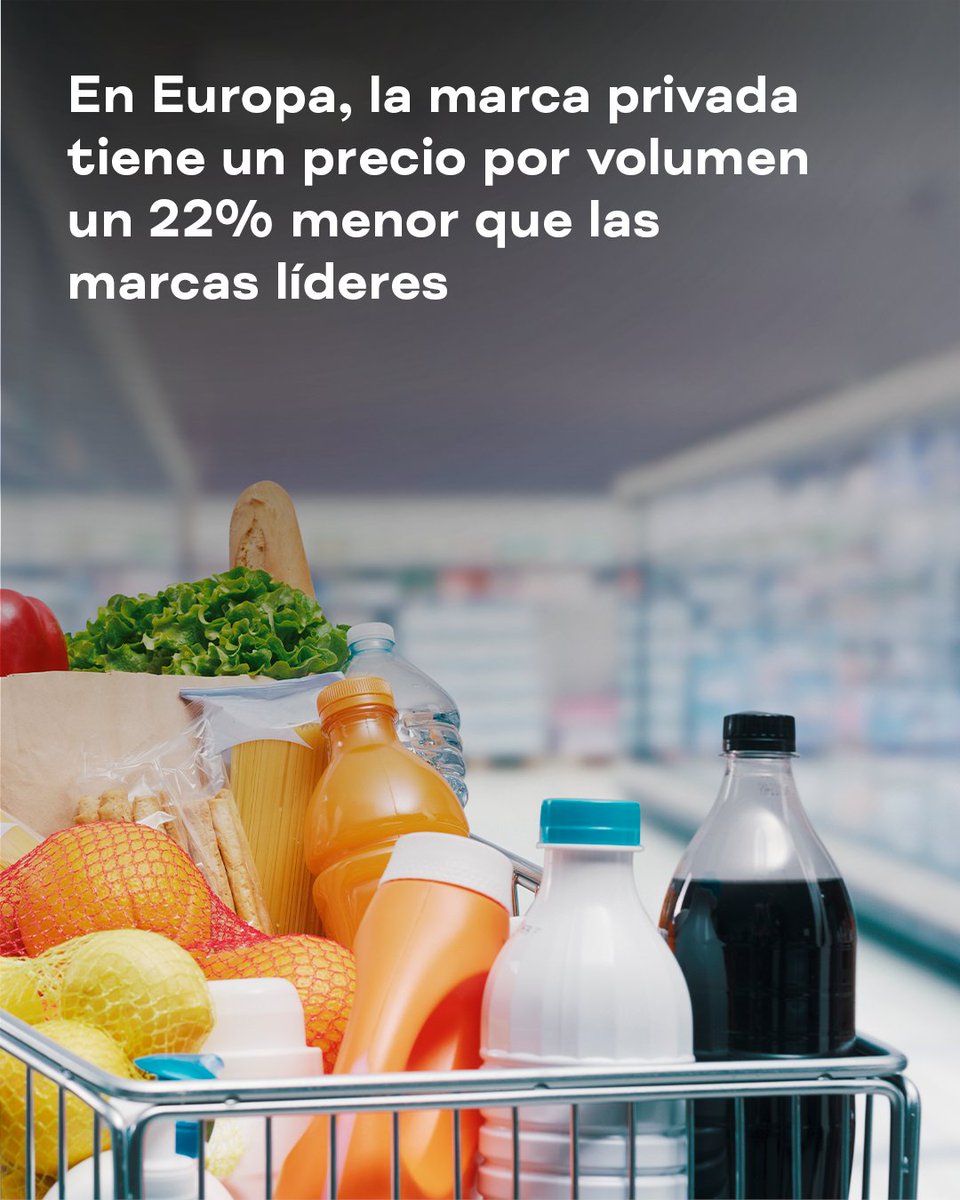privelmadrid's tweet photo. La marca de distribuidor refuerza su posición en gran consumo y gana relevancia en alimentación por su capacidad de adaptarse al consumidor.

Según Circana, las marcas propias siguen creciendo en la cesta de la compra y evolucionando con el mercado.

#PRIVEL https://t.co/ioUJI01DJs