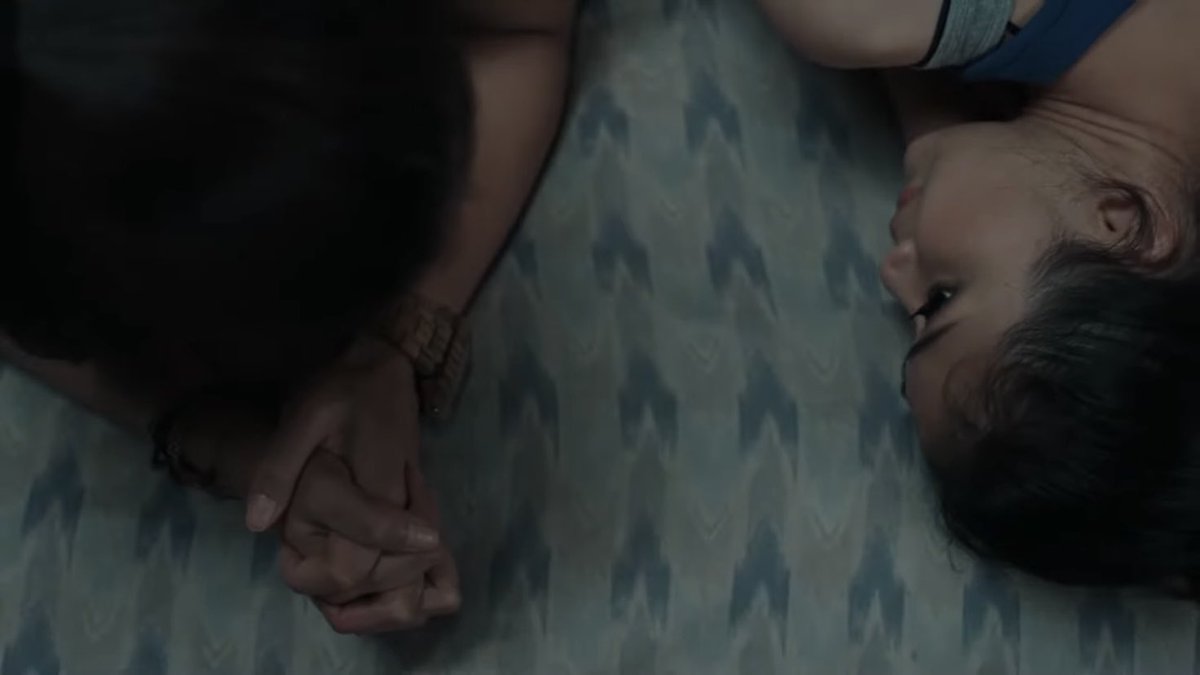 FilmIndoSource's tweet photo. the almost kissing scene between gia and naomi in selamat pagi, malam (in the absence of the sun) https://t.co/lUGJO1FCyy