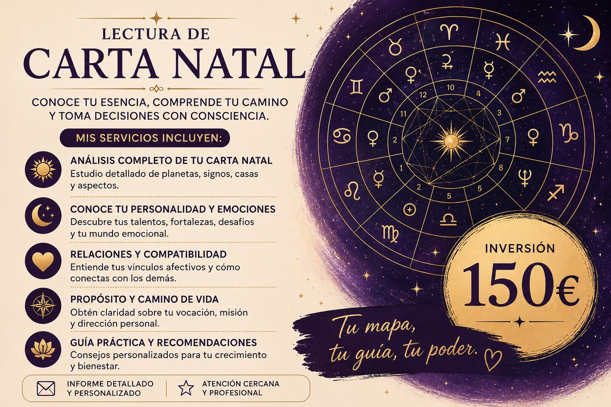 KikoTarot's tweet photo. CARTA NATAL https://t.co/wF6KeaKcEa https://t.co/S8ZDrBIZTg