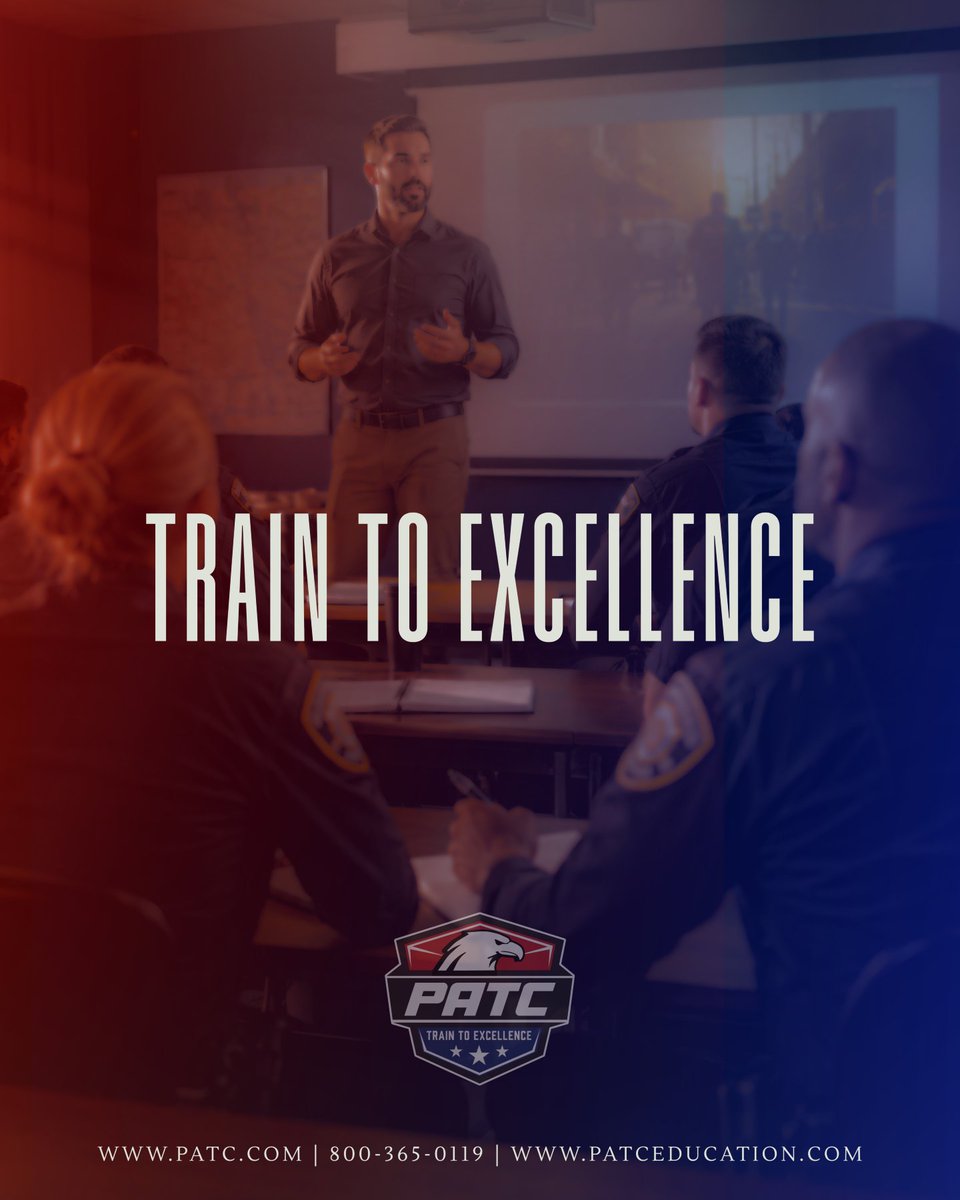 PATCupdates's tweet photo. You cannot control every threat on the street, but you can control how prepared you are when it finds you.

#PATC #TrainToExcellence https://t.co/LAOyh48vL8