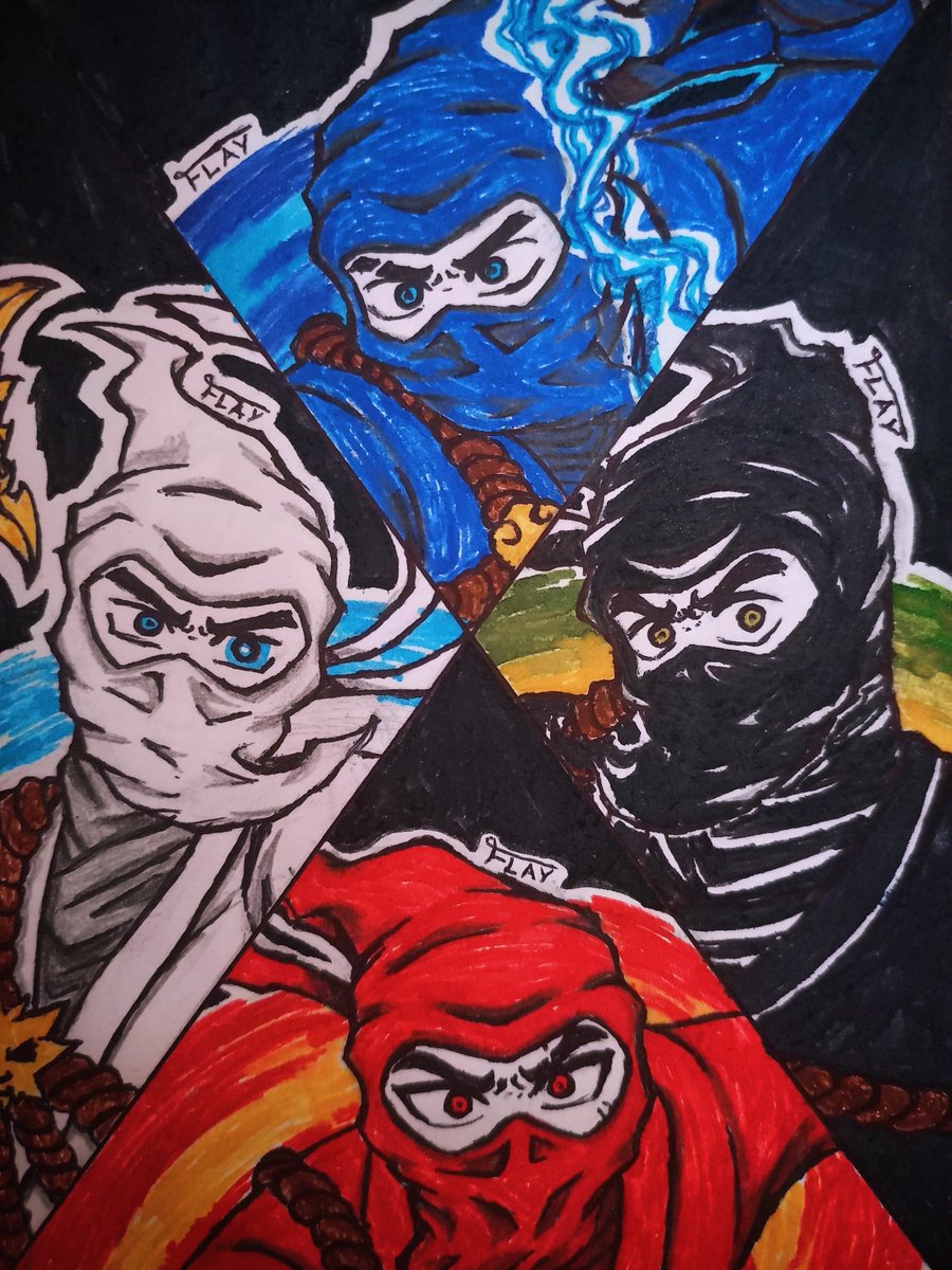 flayrock0421's tweet photo. Way Of The Ninja
#drawing #fanart #Ninjago #Ninjagofanart #Kai #Jay #Zane #Cole https://t.co/J4Qhfm47G6