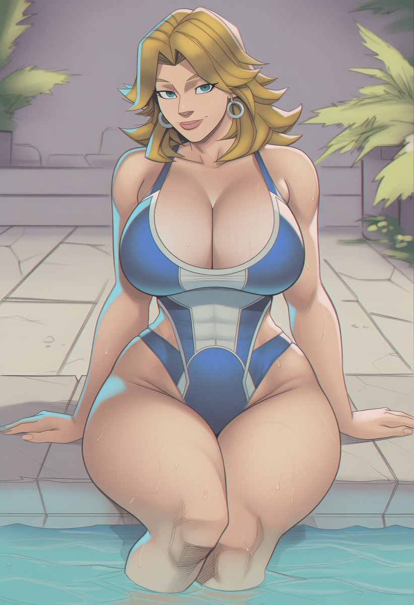 PowerUpDroid1's tweet photo. Marvel Rivals, Pool edition.Vol1🏝️🍹⛱️🌞 🌊 #Hentai #Rule34 #Ai #AIArt #Marvel #MarvelRivals https://t.co/WzMAKtmSjV