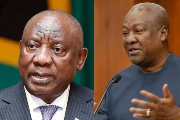 PulseGhana's tweet photo. South Africa denies diplomatic tension with Ghana over President Ramaphosa's declined visit

The South African Presidency has denied reports of a diplomatic fallout with Ghana over claims that the Ghanaian government rejected a proposed visit by President Cyril Ramaphosa, insisting that no request for a state visit was ever submitted.

Read mote in our bio