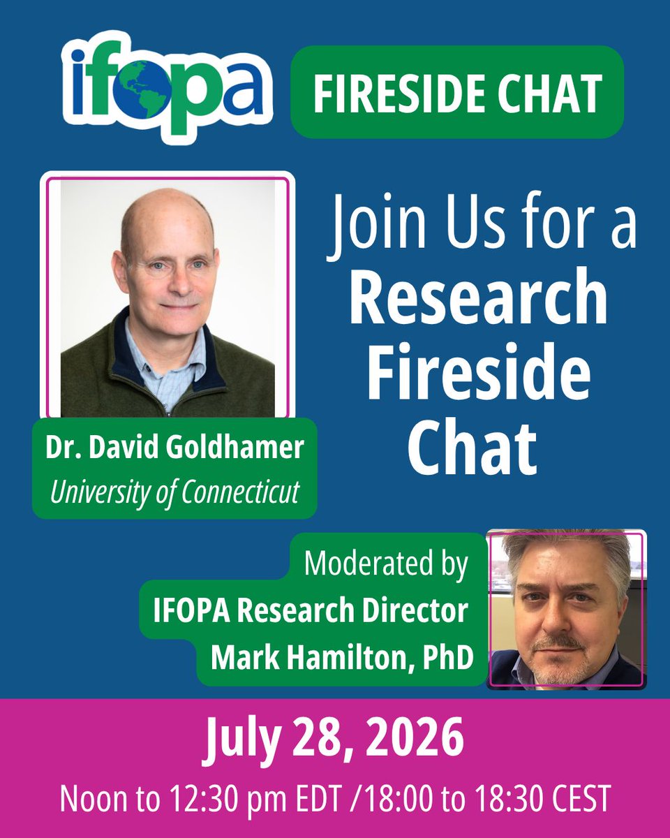ifopa's tweet photo. Research Fireside Chat: Dr. David Goldhamer 🔬💙
Learn how his ACT for FOP grant is exploring whether stem cells are malfunctioning or receiving wrong signals during flare-ups, driving bone formation in FOP.

📅 July 28 | 12 PM EDT / 18:00 CEST

Register & submit questions: https://t.co/CCVeC2hnWI #FOPResearch #ACTFORFOP