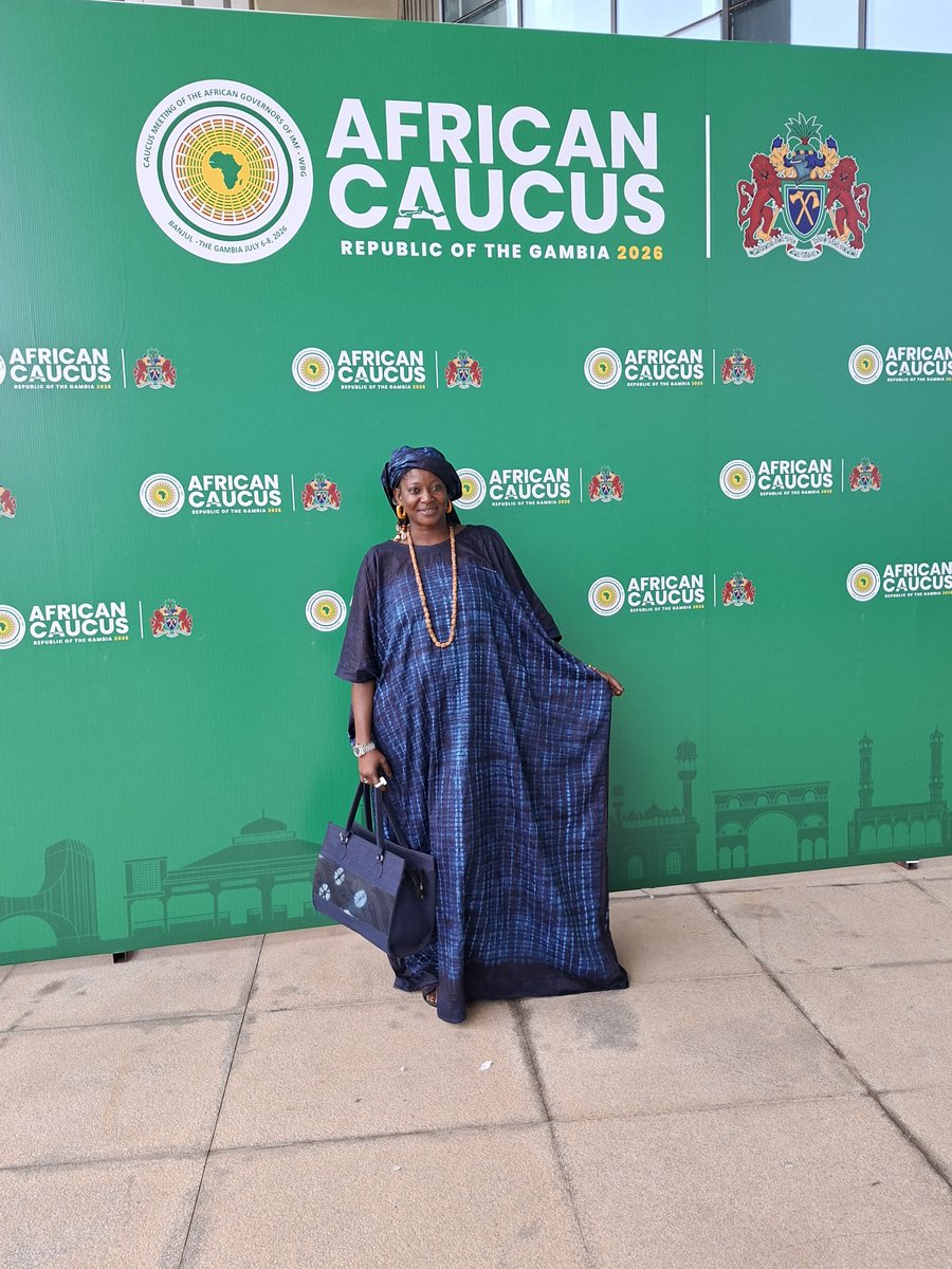 UniqueSecka's tweet photo. Grateful to be exhibiting as a vendor at the African Caucus 2026 Meeting at the  OIC Conference Centre Gambia 
 showcasing our locally made handwoven fabrics, natural tiedye and handcrafted products that celebrate Gambian culture and craftsmanship
@africancaucus_
@africancaucus https://t.co/3bu8xwS2hw