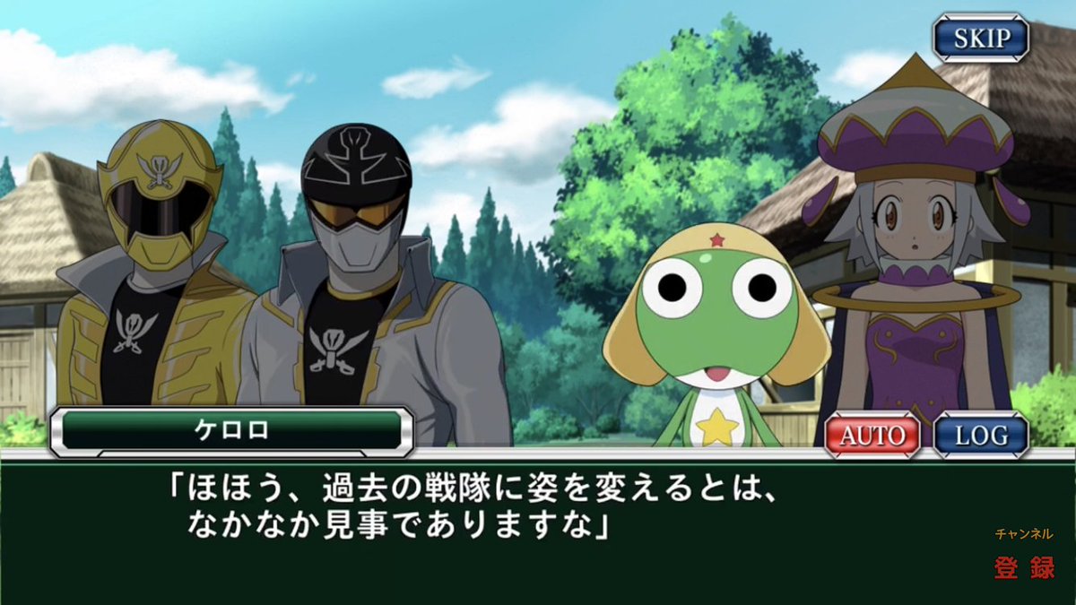 You_Suke1013's tweet photo. #ケロロ軍曹 × #ゴーカイジャー 
かつて『スーパーロボット大戦X-Ω』で
【本物のスーパー戦隊との共演】を果たした【ケロロ小隊&amp;冬樹くん&amp;夏美ちゃん&amp;モアちゃん】 https://t.co/doK8UI4MGa
