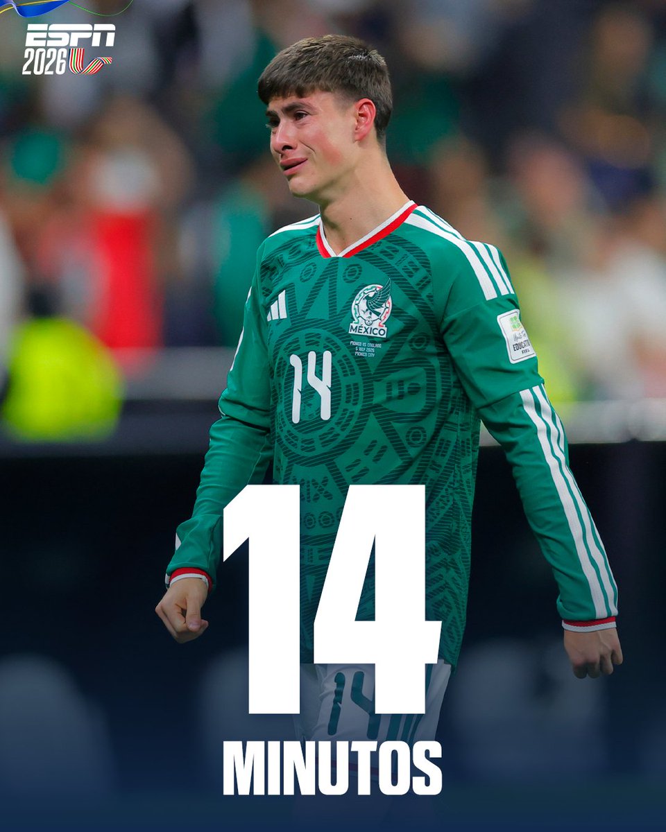 ESPNmx's tweet photo. El goleador de la Liga MX solo jugó 14 minutos en el Mundial 🥲 https://t.co/wjwpljJS5B