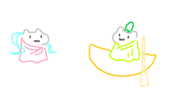 24nyon's tweet photo. 七夕の絵(の一部)だよ　気づいたらもう8日だね https://t.co/cMSVkDPR7Q
