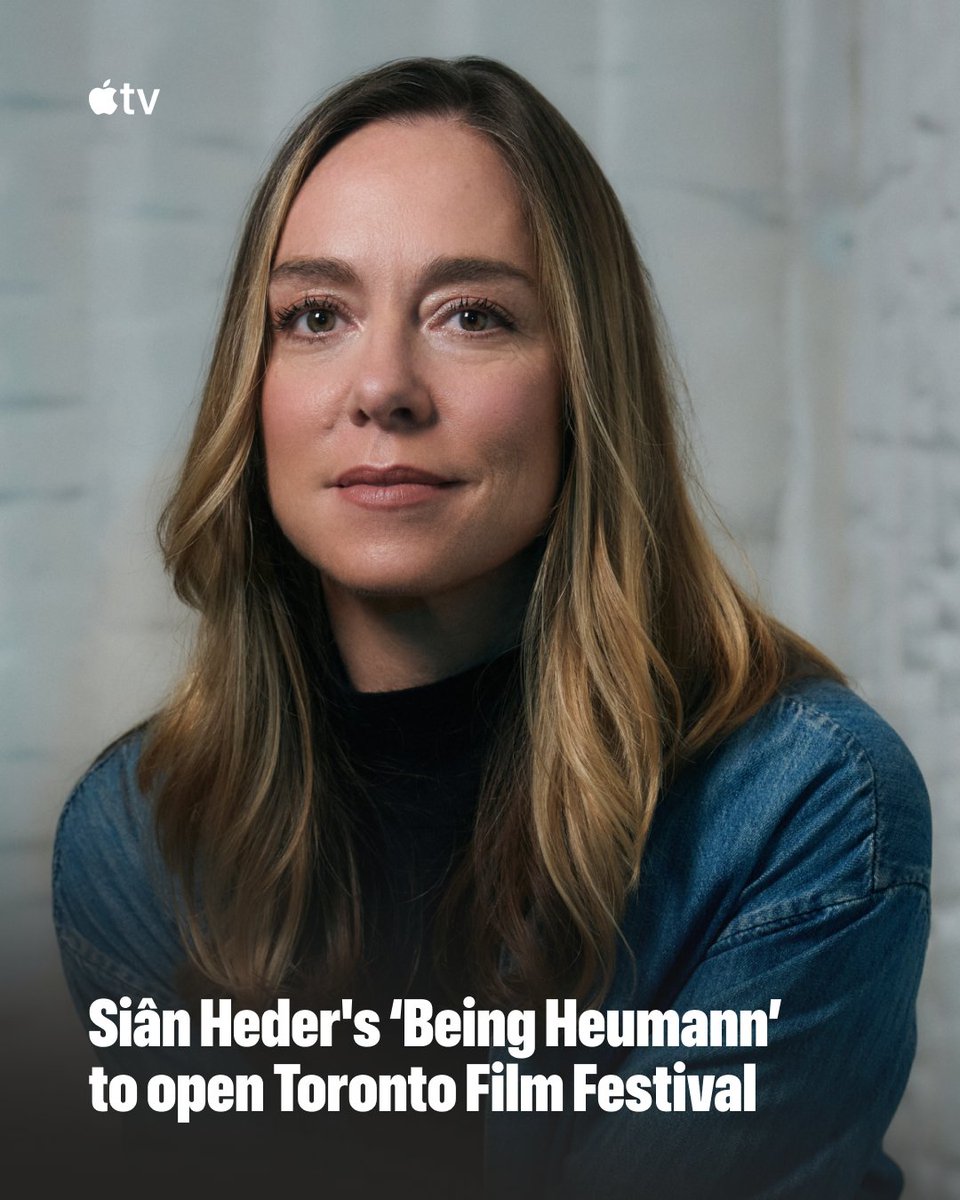 AppleTV's tweet photo. CODA director Siân Heder's new film #BeingHeumann will make its World Premiere as the 2026 Toronto International Film Festival Opening Night Film. https://t.co/AetCSVg7Co
