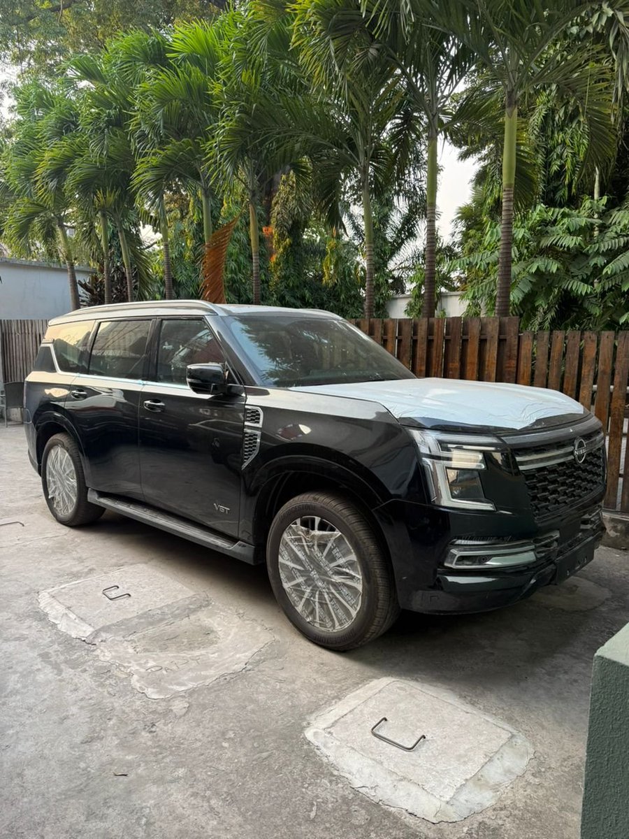 car_consulting's tweet photo. NISSAN PATROL PLATINUM 
Twin turbo (Brand New) 🔥
Prix 180.000$ 
Année de fabrication 2025 00 Km Automatique Steptronique 4x4 Essence Moteur V6 twin turbo full options

Suivre la chaîne CAR CONSULTING sur WhatsApp  : https://t.co/XHAmefjMrI https://t.co/e9924XiyTN