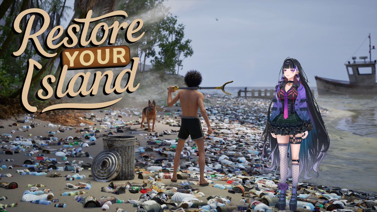 MelocoKyoran's tweet photo. 【Restore Your Island】離島を掃除して徳を積m【NIJISANJI EN￤Meloco Kyoran】 

ゲリラ深夜ゴミ拾い
guerrillaaaaa cleaning

⏰0:30AM JST￤11:30AM EDT
https://t.co/BF4ieQZLx3 https://t.co/Co6ZKml8Vj
