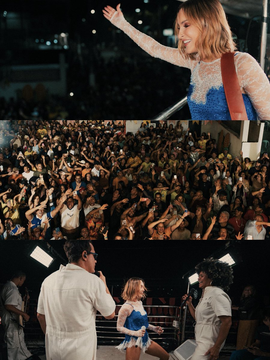 ClaudiaLeitte's tweet photo. Itagi, a gente honrou a nossa fama de brasileiro ser craque em seguir em frente 😏 Show lindo e muito especial no #SãoPedroDeItagi! Ter minha família com a gente foi massa ♥️ https://t.co/eaN1lghQXw