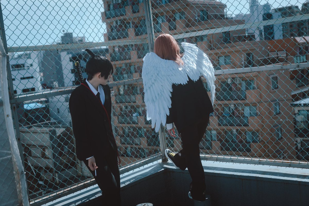 cosplay 早川アキ - 天使の悪魔 📸 @Fraise_cat #chainsawmancosplay