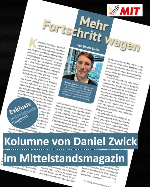 Mittelstands- und Wirtschaftsunion (MIT) tweet media