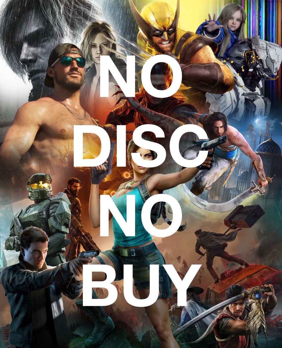 _RGTV_'s tweet photo. @PlayStationFR No disk no buy.
They ripped away disks from us then went silent for 6 days and are now ignoring us amd pretending like nothing happened #FuckSony #NoDiskNoBuy #PhysicaForever https://t.co/WM6hnDNlBp
