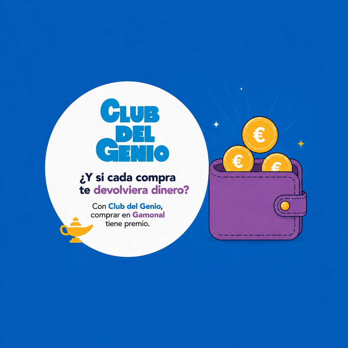 ComerciosZonaG's tweet photo. 🧞‍♂️ CLUB DEL GENIO

💸 Empieza a ahoorar con tus compras en #Gamonal
🎁 ¡Y consigue premios!

📝 Regístrate en https://t.co/TgN5MXWHn3 y ¡únete al Club!

👍🏻 @Aytoburgos

#Ahorro #Burgos #comerciosburgos #ComproenGamonal https://t.co/LeCB4o97Bq