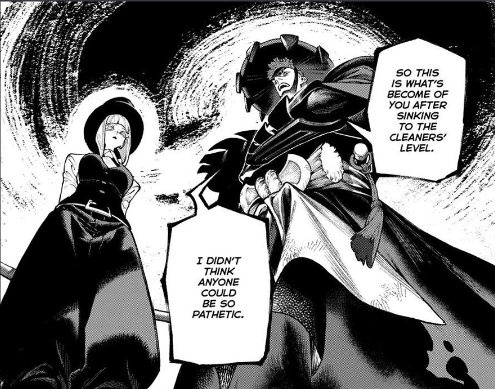 jabbberwockeez's tweet photo. #gachiakuta171 How Kyouka talks about Zanka VS how Goka talks about him. I smell internalized jealousy 🤨 https://t.co/GVJ9jQS9z8