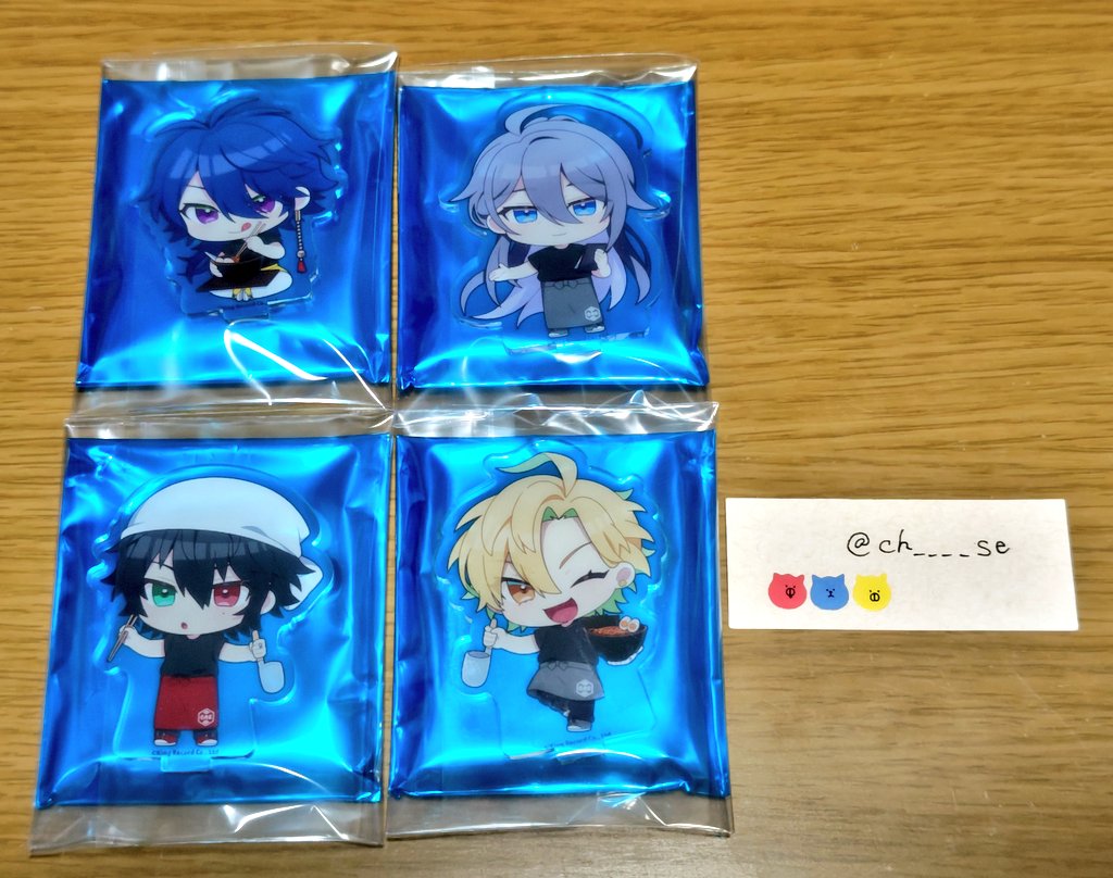 ch____se's tweet photo. ヒプノシスマイク 壱角家 クリアカード ポストカード アクリルスタンド
コースター

【譲】
一郎、左馬刻、帝統、寂雷、一二三、盧笙、空却、獄

【求】
全種：二郎
アクスタ、ポストカード：銃兎
★ポストカード左馬刻は銃兎との交換のみ

※まとめての方優先いたします
※都内手渡しor郵送 https://t.co/shjZLwz05n