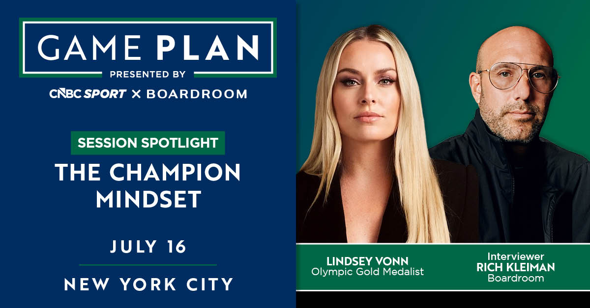 cnbcevents's tweet photo. One of the greatest skiers of all time has built a career defined not just by dominance, but by resilience. NEXT WEEK @lindseyvonn joins the #GamePlan26 Summit about navigating challenges and what she's eyeing next. 

BE THERE: https://t.co/B6xHX4hdnh https://t.co/1mMuajgC48