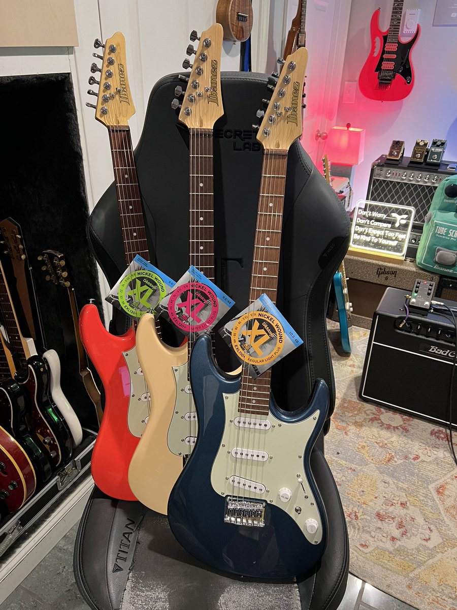 TomoJustFunky's tweet photo. Have you ever tried these string set?
8.5, 9.5, and 10.5 gauge set @DaddarioandCo I love these AZES31 @IbanezJapan @ibanezofficial https://t.co/rnqz8oEZmX