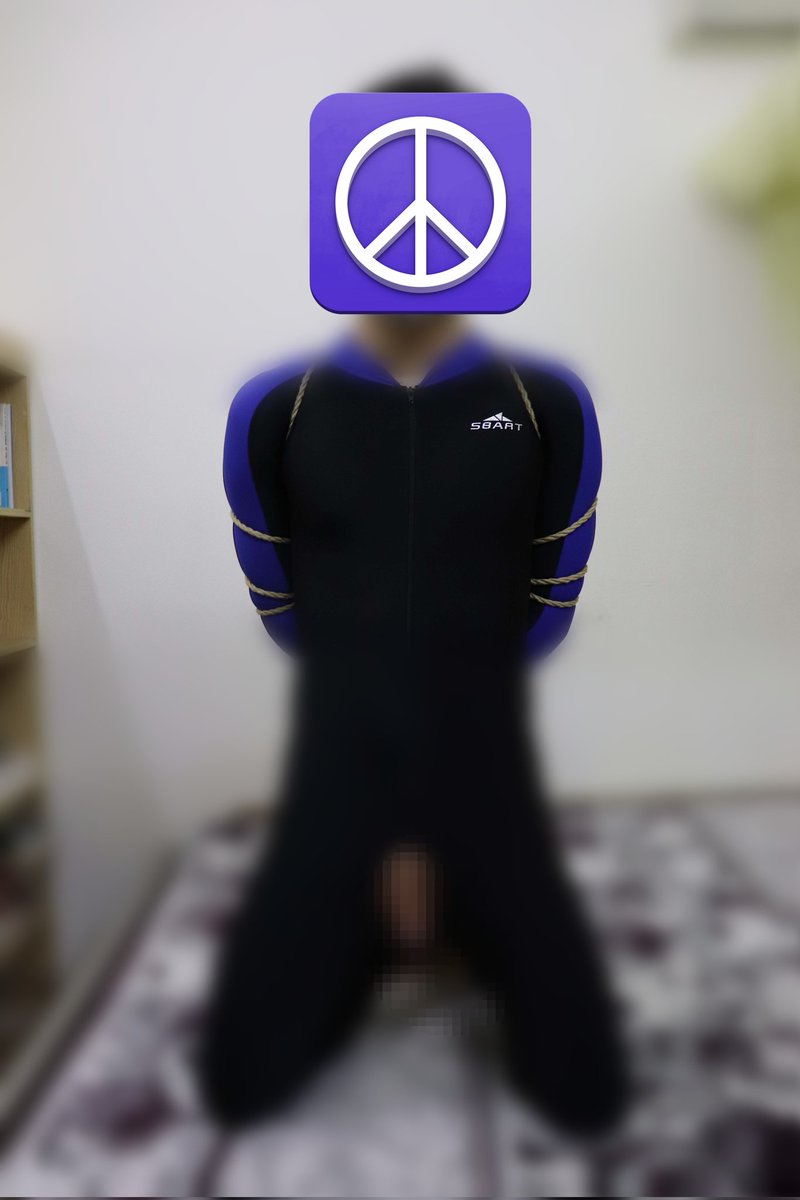 xbqm1623's tweet photo. 好久没捆。技术生疏了 https://t.co/uA0lRyyM61
