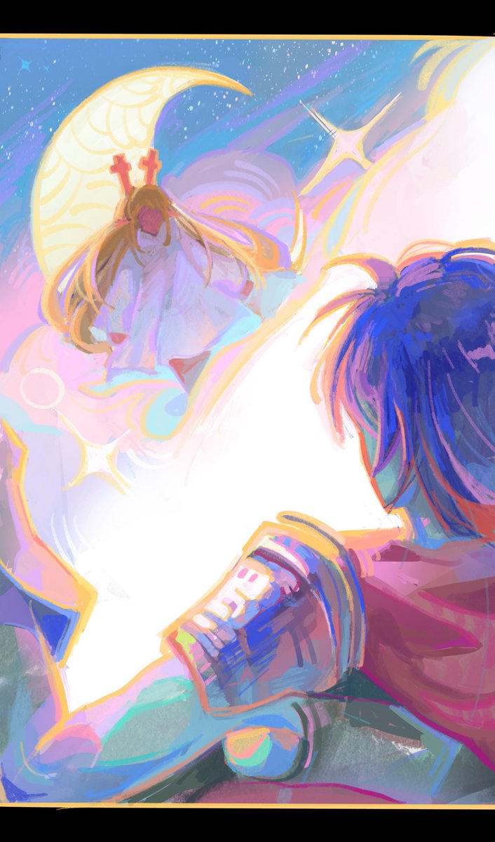 Can7bfi's tweet photo. #deltarune  #kris  #noelle DISTANCE https://t.co/2rzVsAN79n