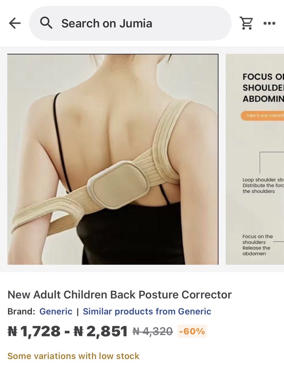 Thedanieloreofe's tweet photo. If you spend 8 to 12 hours behind a laptop every day, get a posture corrector.

I’ve been using one for only a few hours, and it’s already correcting years of slouching.

Probably one of the highest ROI purchases I’ve made this month. https://t.co/nUDRFFeZhV