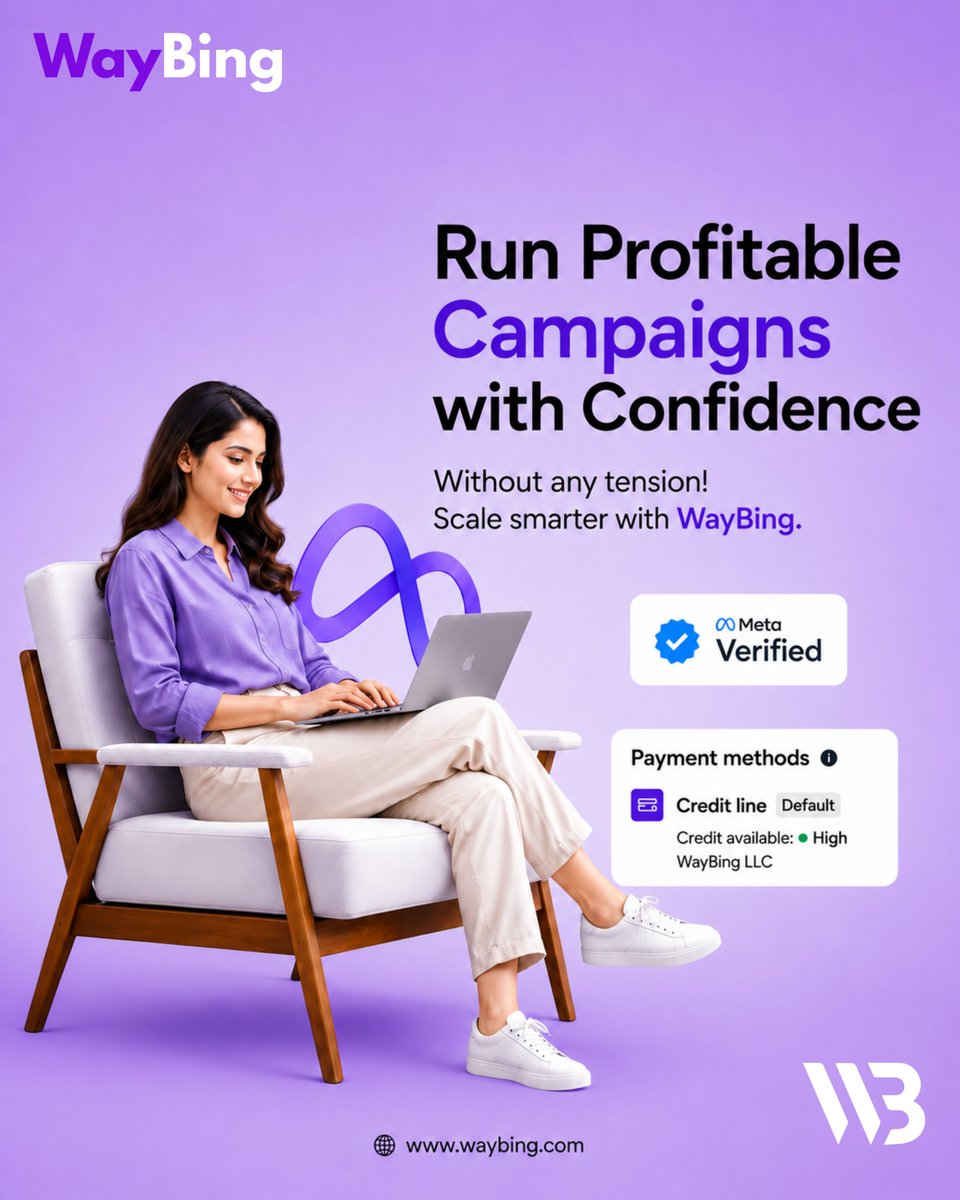 WayBingOfficial's tweet photo. Stop guessing. Start scaling.
Run profitable campaigns with confidence — powered by WayBing.

#Marketing #MetaAds #BusinessGrowth #DigitalAds #WayBing https://t.co/yILT3TB1BG