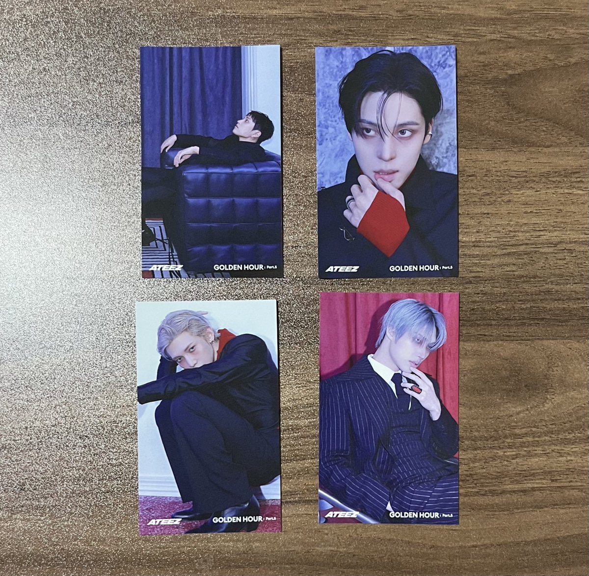seonghwa__02's tweet photo. ATEEZ アチズ トレカ 交換 

【譲】楽天ステッカー：ホンジュン･ユノ･ヨサン･ミンギ

【求】同異種(封入以外)ソンファ･ウヨン

※郵送💌

難しいとは思いますが、もし可能な方いらっしゃいましたらご連絡下さい🙇🏻‍♀️

 #ATEEZ交換 https://t.co/mJEL0c9G2e