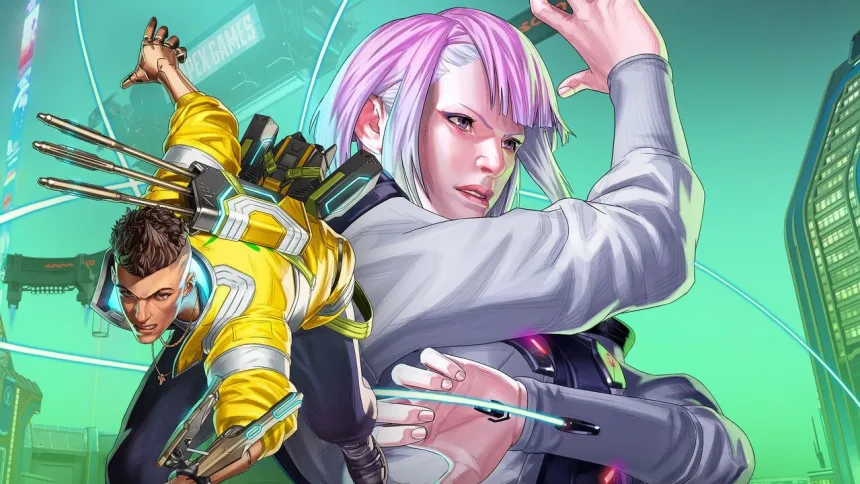 NewZyrox's tweet photo. 🔴 Apex Legends x Cyberpunk 🟡

- Mapa de Night City
- Skins de Cyberpunk para leyendas y armas
- Referencias a Cyberpunk 2077 y Edgerunners
- Etc

A partir del 14 de julio https://t.co/OfVxfRXfdA