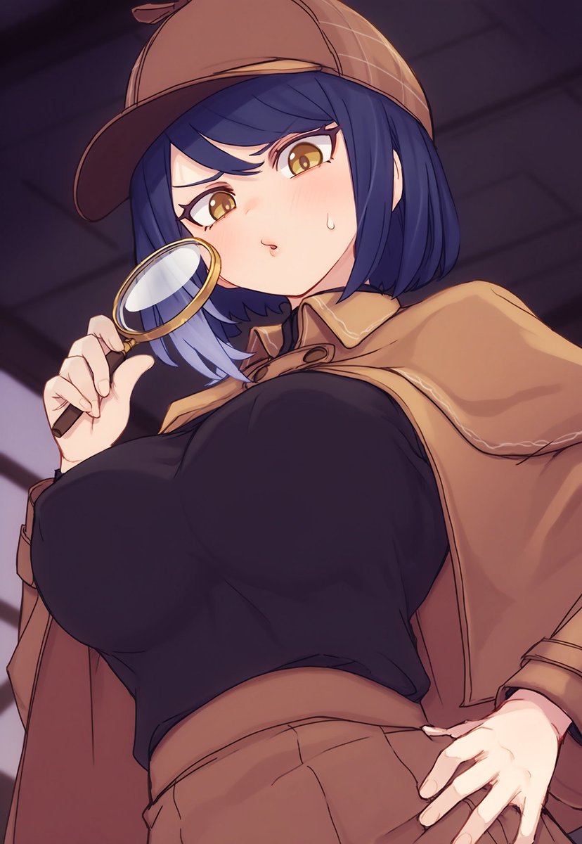 SassyBakaa's tweet photo. detective sara 
#sarakujou #genshinimpact #genshin https://t.co/fuWO6SMHo6