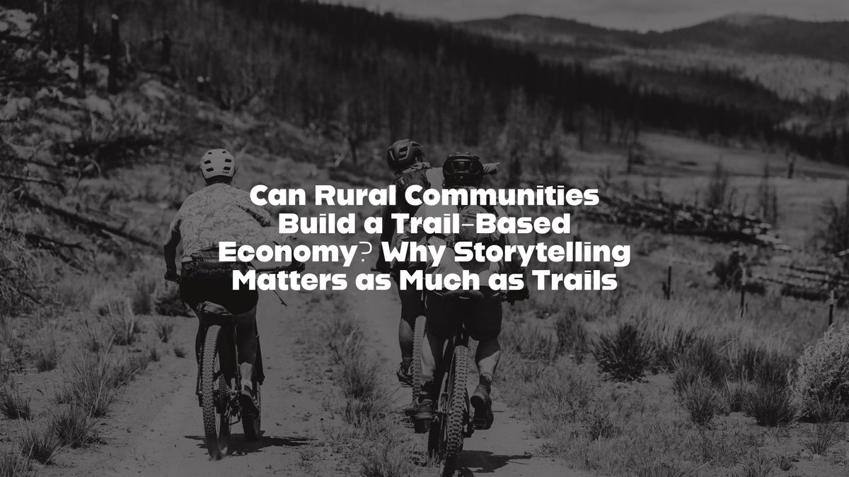 seanbenesh's tweet photo. I have a theory.

A strategic, consistent social media presence could put almost any rural community on the map.

After years documenting trail orgs, cycling events, &amp; rural communities across the American West, one thing has become increasingly clear ... https://t.co/dJ2yeJR0c1 https://t.co/VrG65Yp1oK