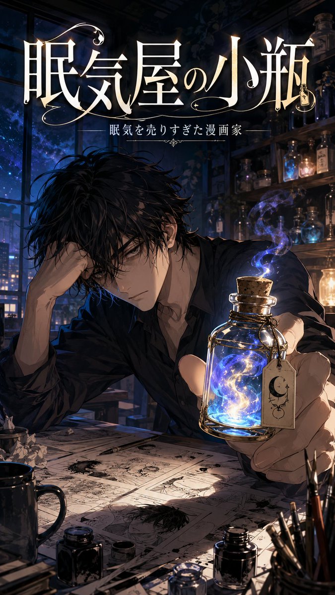 Bottled Sleep Manga Cover