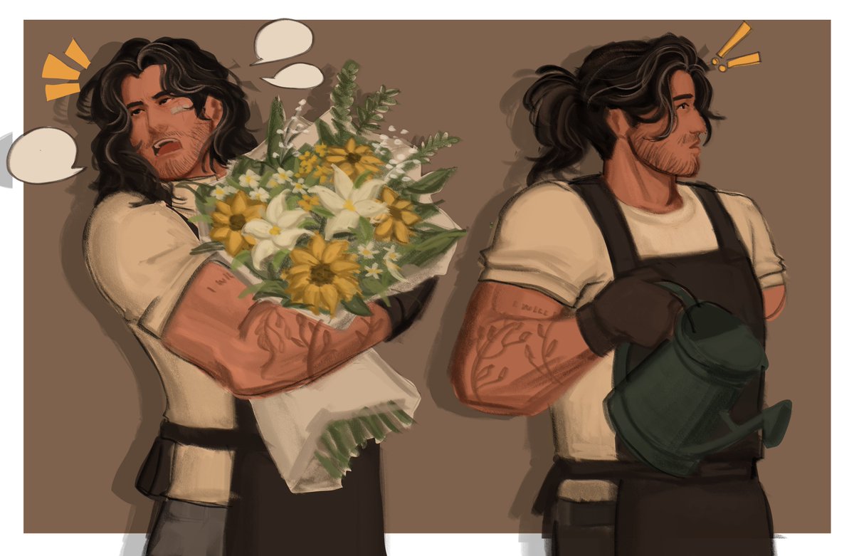 dummiils's tweet photo. eden's garden au! aka my take on modern au simon, this is my fix-it from the blood ocean 🥹 
(+ some bloodymary hehe)

#ironlung #markiplier #fanart https://t.co/woCWfOFybR