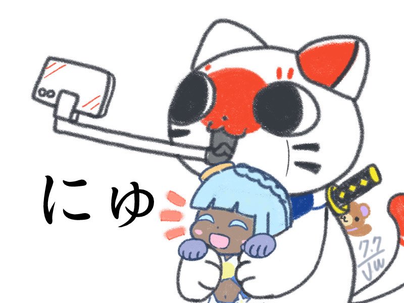 JW01_69's tweet photo. 🇵🇼ねこと記念撮影したよ
 #国旗娘 https://t.co/6IjWX9NKgc