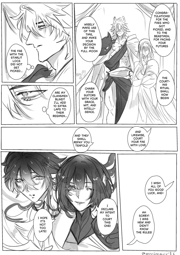 orenjimaru_2's tweet photo. #Varflins arranged fae marriage au pt.3 right under his nose lol

pt 1 in replies https://t.co/RTRXkg3Zpx
