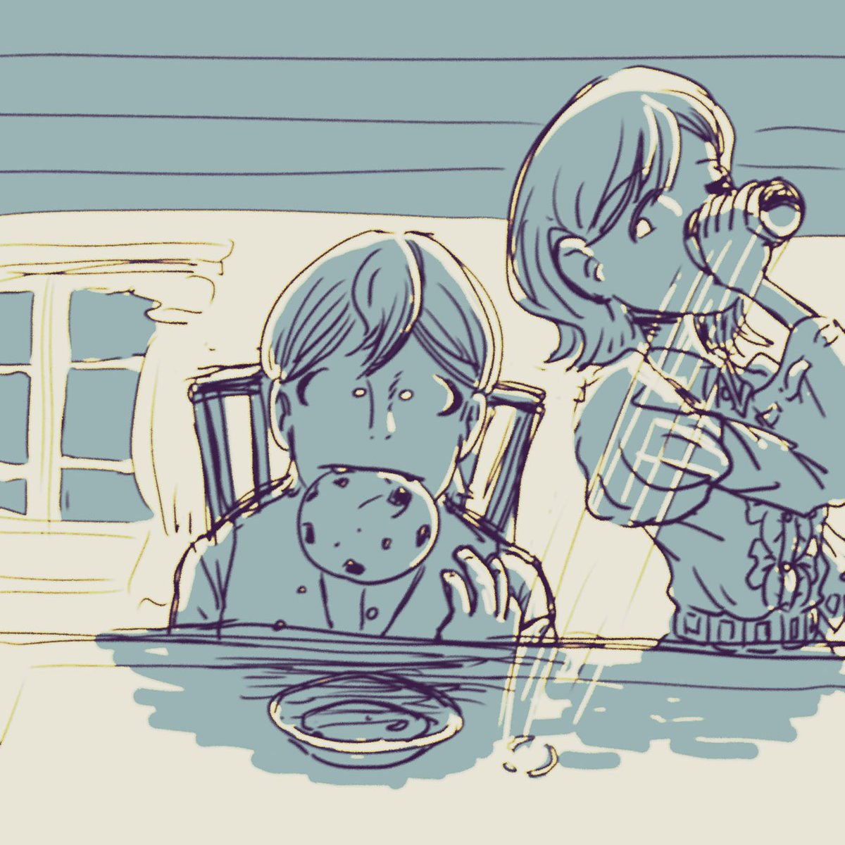 LGMS_JM's tweet photo. 夜食 #VIERNICA #創作 #oc https://t.co/H7v4zOKDgb