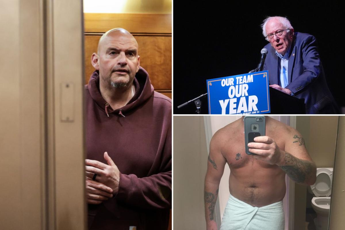 nypost's tweet photo. Fetterman demands Bernie Sanders apologize for pushing 'predator' Graham Platner on Dems https://t.co/levRuhNMgO https://t.co/AbCbGy10Oe