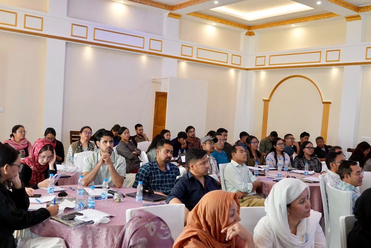 DIPR_Ladakh's tweet photo. IT Department Organises Two-Day Digital India State Awareness Workshop in Leh to Accelerate Digital Governance in Ladakh

Read more: https://t.co/gYrr1aEn2i

@dio_leh @DIPR_Kargil @ddnewsladakh @airnewskargil @prasarbharti @GulistanLadakh_ @Greater_Ladakh @vol_ladakh https://t.co/JWfyttEo5o