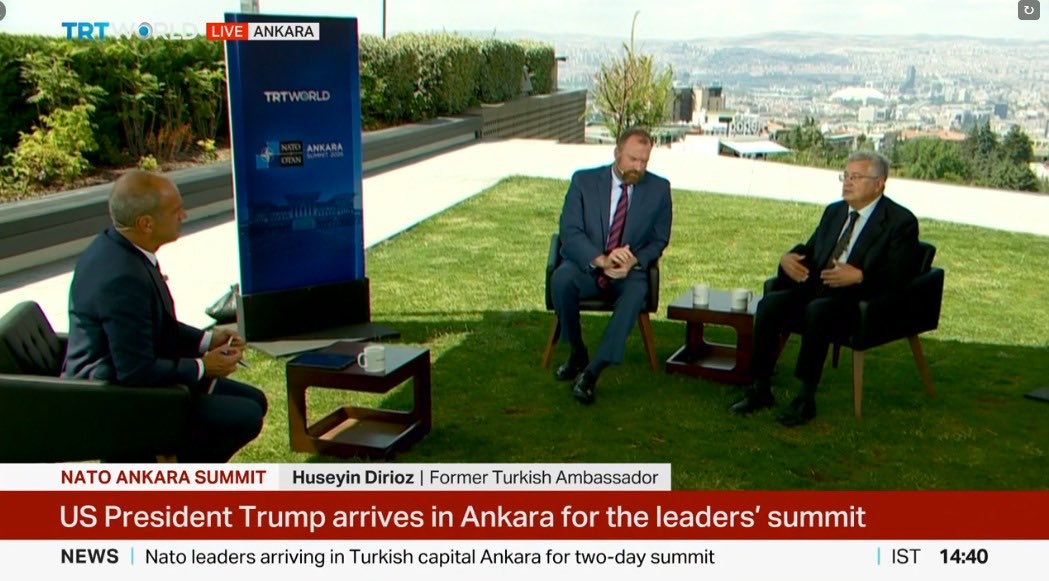 iha_tv's tweet photo. NATO Summit Ankara https://t.co/ngOc8DCrIX