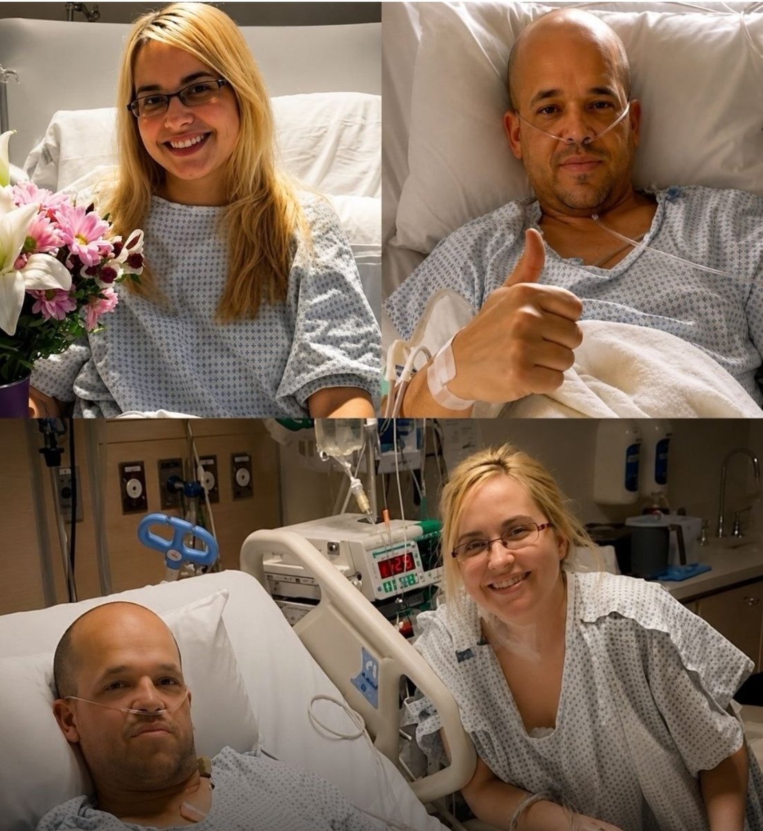 WolfofX's tweet photo. In 2014, a former U.S. Marine named Chris Dempsey overheard a conversation at work.

A coworker's cousin was dying.

Her name was Heather Krueger. She was battling stage 4 liver disease, and doctors warned that without a transplant, she had less than a 50% chance of surviving the next two months.

Chris had never met her.

But he asked one simple question.

"What do I have to do to help?"

He volunteered to be tested.

Against incredible odds, Chris was a match.

In March 2015, surgeons removed 55% of his healthy liver and transplanted it into the body of a woman who had been a complete stranger just months earlier.

The surgery saved Heather's life.

But somewhere between hospital rooms, appointments, fear and recovery, something neither of them had expected began to happen.

They fell in love.

By the end of 2015, Chris proposed.

On October 15, 2016, the stranger whose life he had helped save walked down the aisle and became his wife.

In her wedding vows, Heather told him,

"Because of you, I laugh, smile and I dare to dream again."

Chris once gave her part of his liver.

She ended up giving him her heart