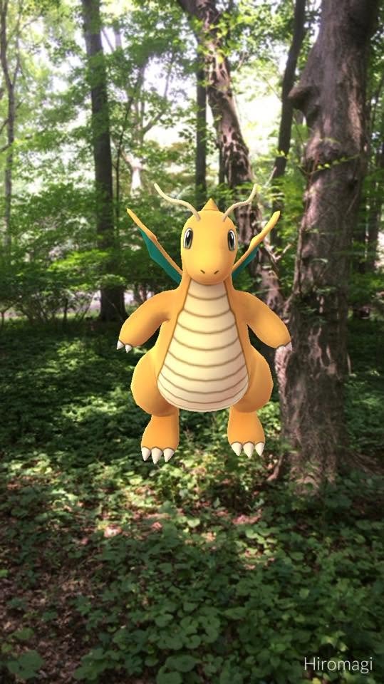 Hiromagi's tweet photo. 10 years ago today, Pokemon GO came out. For me, it literally peaked day 1 when I got a Dragonite on my lunch break. And I STILL have her to this day. I took the chance the moment we could move pokemon GO pokemon into Home and the Switch Titles to max her out entirely. https://t.co/o86Y6ePEFq