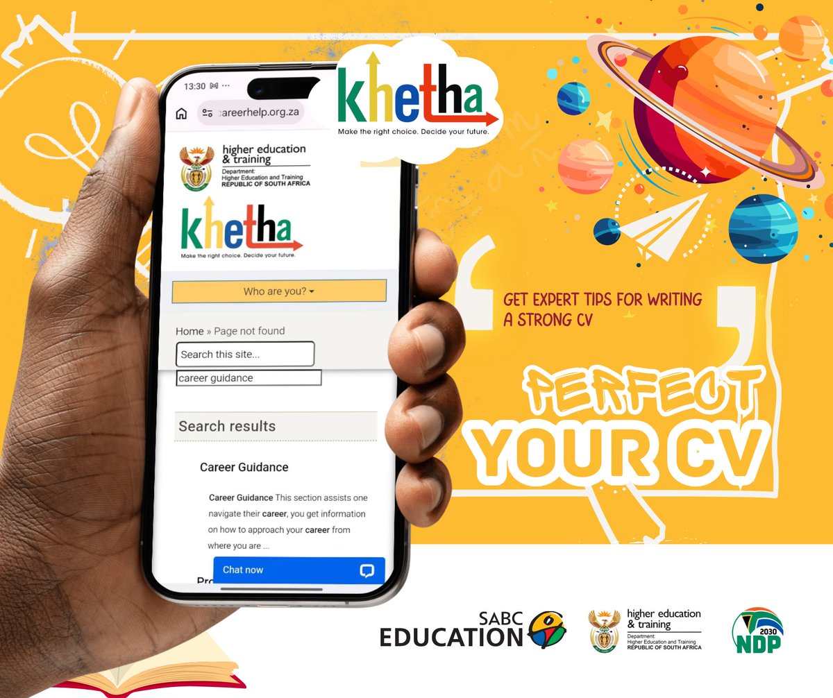 SABCEducation's tweet photo. Your CV Could Be Costing You Interviews
Visit CareerHelp for practical guidance on writing a clear, well-structured CV that gets you noticed by employers.
Visit https://t.co/YlFXzbfLub
#CVWritingTips #JobApplications #ResumeTips #CareerGuidance #KnowYourOptions #CareerHelp https://t.co/2mebxTf02s
