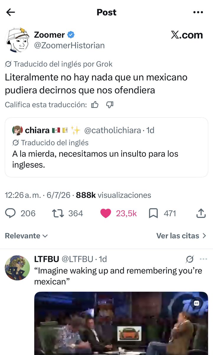juPe9710's tweet photo. @ericckmm @diegoclar6676 @NicoMorandeira Está meada es épica, con traductor para que entiendas.. IGNORANTE https://t.co/SMQh2pEefP