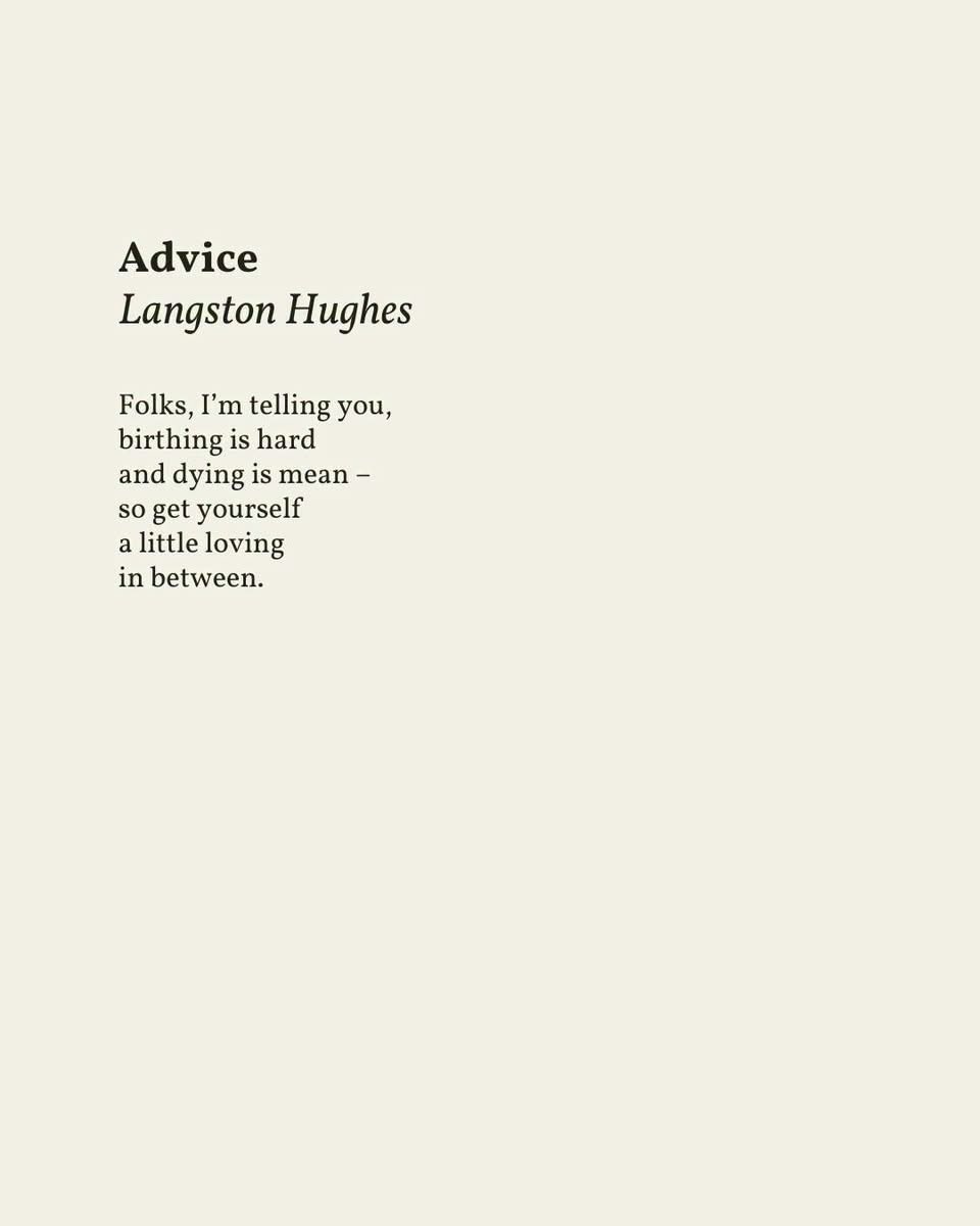 RobertAllenPoet's tweet photo. Langston Hughes with a great idea. https://t.co/RQD60rJ8Ar