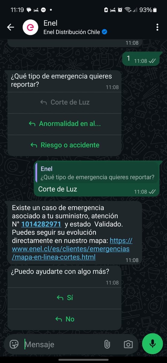 JoseEscobarCh's tweet photo. @Enel_Informa_CL Allí están alguno de los requerimientos pero cierran los ticket y no hacen nada https://t.co/rdKFgY9UYM