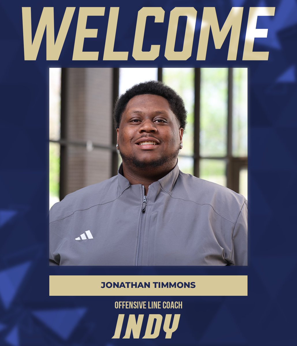 DreamU_IndyFB's tweet photo. Two final additions to the coaching staff for 2026, join us in welcoming Realus George and Jonathan Timmons to the Pirates sideline 🏴‍☠️🏈 https://t.co/FaWif9z1mc