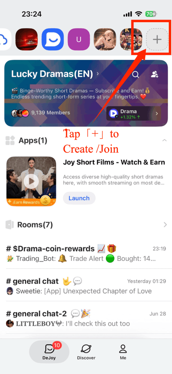 DeJoy_io's tweet photo. Feel free to create your own Space on DeJoy, invite your community, and start building your own ecosystem. 🚀
#DeJoy #Community https://t.co/Q3u3P6JvBZ