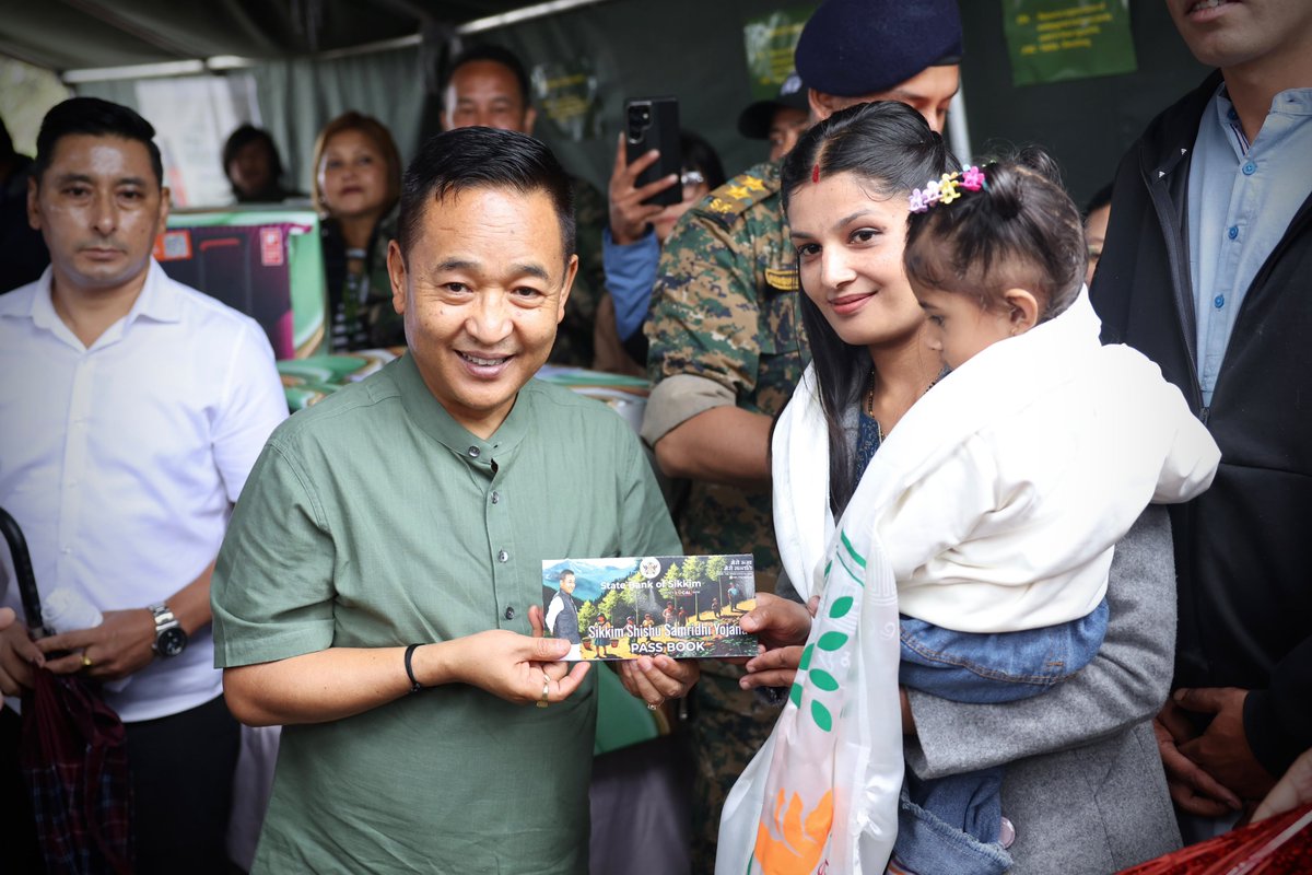 sikkimgovt's tweet photo. Chief Minister of Sikkim @PSTamangGolay today launched the Mission: Million Oak Trees by 2047, a landmark initiative to restore native Himalayan oak forests, strengthen water security, conserve biodiversity and enhance climate resilience.

The event also witnessed the inauguration of the Sikkim Forest Training Institute at Bulbuley and the launch of the Connect to Forest toll-free helpline (1926), a significant step towards environmental conservation and sustainable forest management.

□ For more details:
https://t.co/ndOmQKVi97

@moefcc 
@PIB_India
#Sikkim